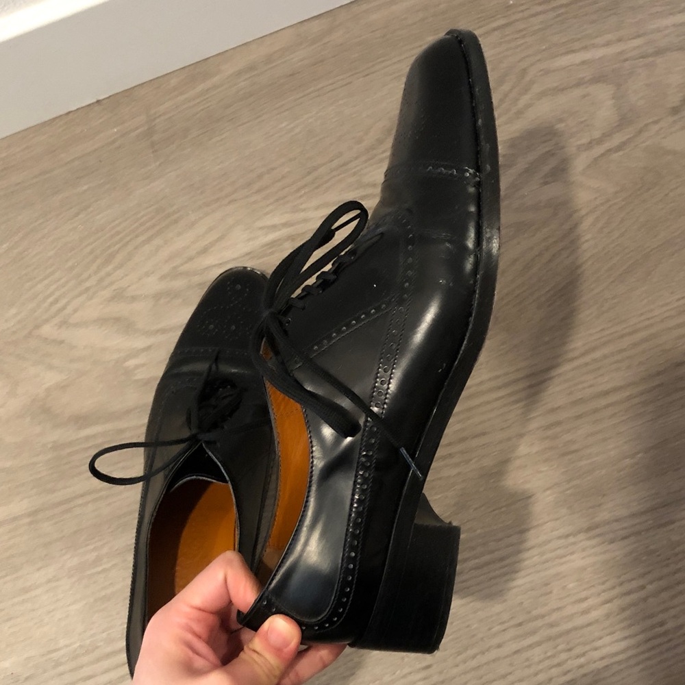 Ferragamo brogue Oxford shoes, size 8 B - Picture 6 of 15
